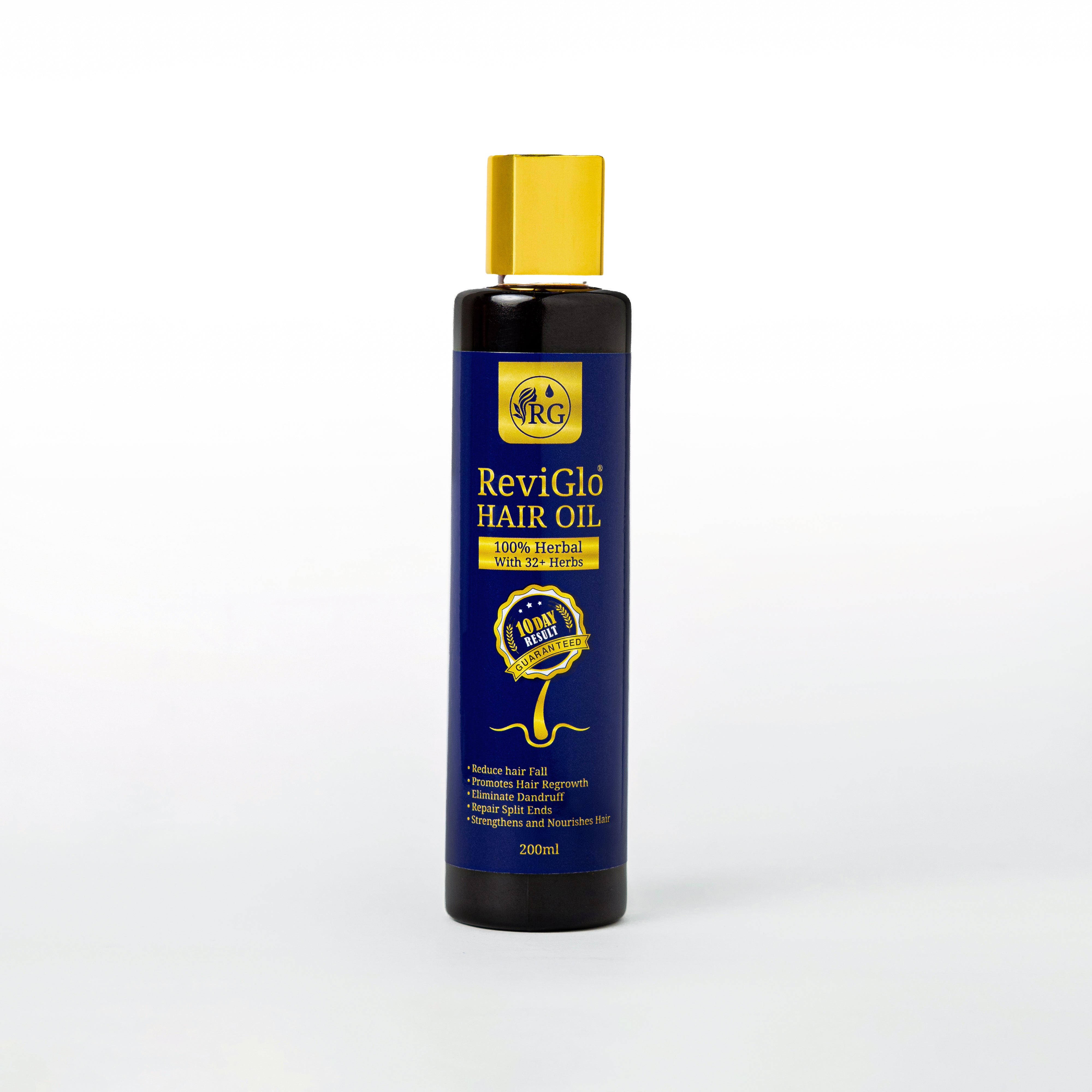 Pack of 2 ReviGlo Herbal Hair Oil – 200ml